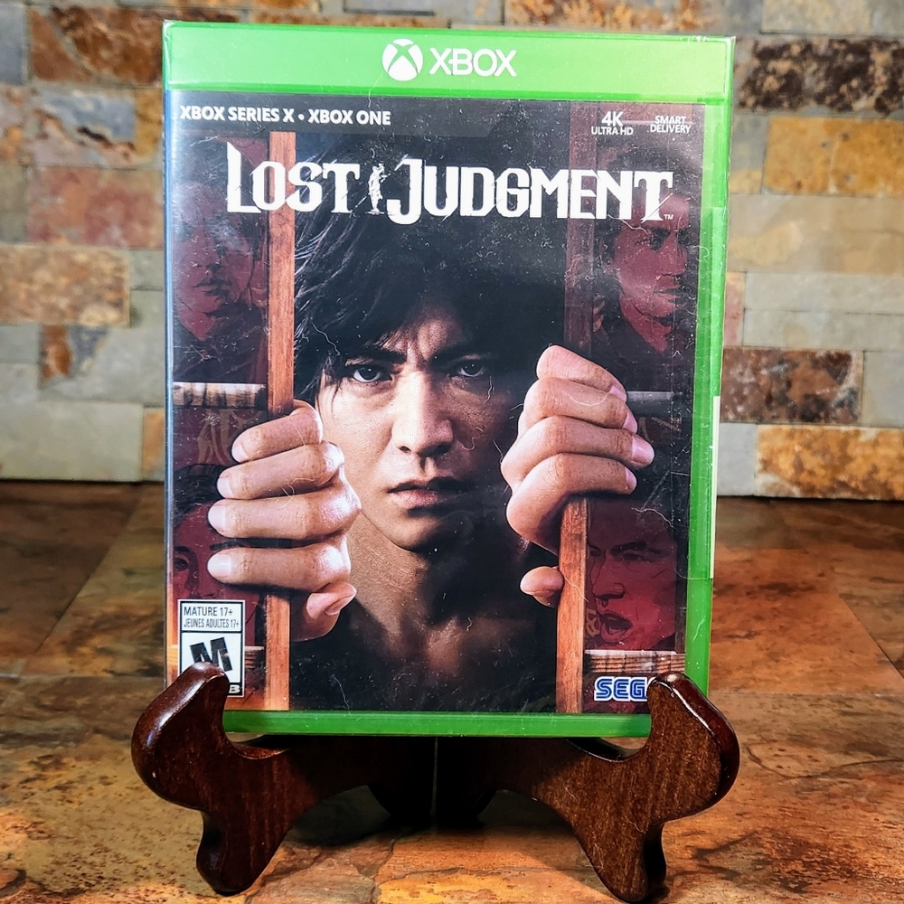 X-Box • X-Box Series X  • X-Box One • Lost Judgment Vedio Game • 4-K -Ultra HD •